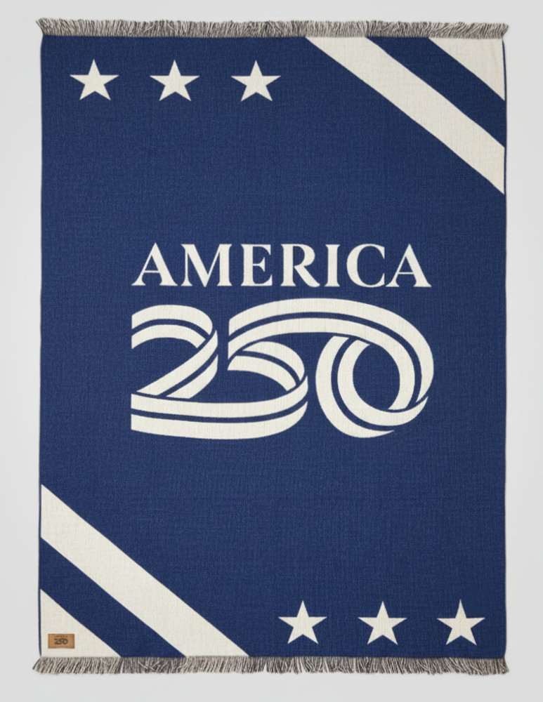 America250 Sea to Shining Sea blanket